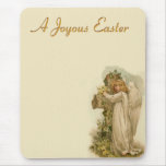 Vintage Easter Angel Mousepad