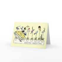 Vintage Easter Bonnets Shopper Card