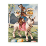 Vintage Easter Bunny Postcard