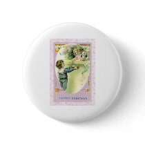 Vintage Easter Card (11) Button