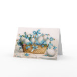 Vintage Easter Egg Greeting Card
