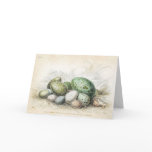 Vintage Easter Egg Greeting Card