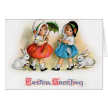 Vintage Easter Greeting Card