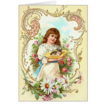 Vintage Easter Greeting Card