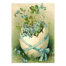 Vintage Easter Invitations