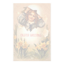 Vintage Easter Stationery
