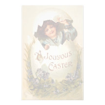 Vintage Easter Stationery