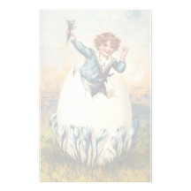 Vintage Easter Stationery