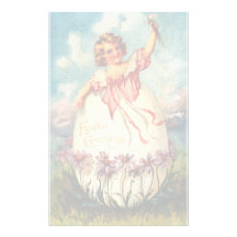 Vintage Easter Stationery