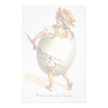 Vintage Easter Stationery