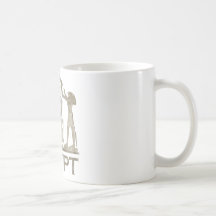 Vintage Egypt Coffee Mugs