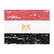 Vintage Egypt Flag Postcards