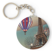 Vintage Eiffel Tower Keychain