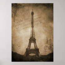 vintage eiffel tower