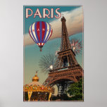 Vintage Eiffel Tower Posters