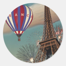 Vintage Eiffel Tower Sticker