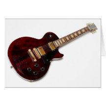Vintage Electric Guitar Cards