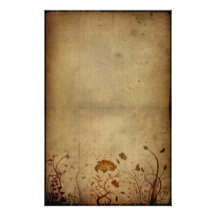 Vintage Elegance Floral Custom Stationery
