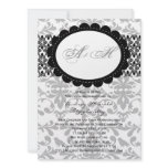 Vintage Elegant Anniversary Party Invitation