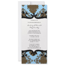 Vintage Elegant Anniversary Party Invitation