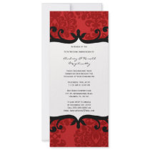 Vintage Elegant Anniversary Party Invitation