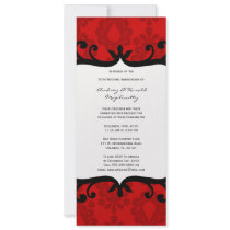 Vintage Elegant Anniversary Party Invitation