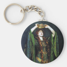 Vintage Ellen Terry as Lady Macbeth Key Chain