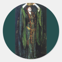 Vintage Ellen Terry as Lady Macbeth Sticker