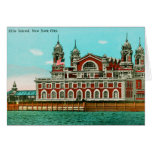 Vintage Ellis Island, New York City Greeting Cards