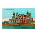 Vintage Ellis Island, New York City Post Card