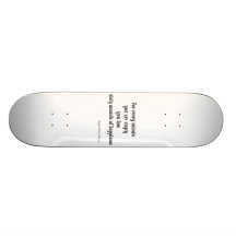 Vintage Emerson Inspirational Happiness Quote Skateboard Deck