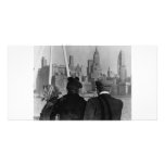 Vintage Engagement Design Photo Cards
