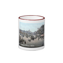Vintage England  Carlisle  1890's Coffee Mug