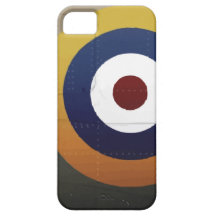Vintage english aircraft roundel iPhone 5 cases