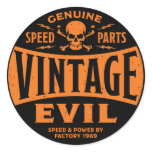 Vintage Evil 002B stickers