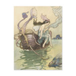 Vintage Faerie Postcard