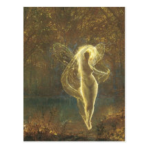 Vintage Faerie Postcard