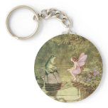 Vintage Fairies and Frogs keychains