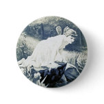 Vintage - Fairy At The Waters Edge Pinback Button