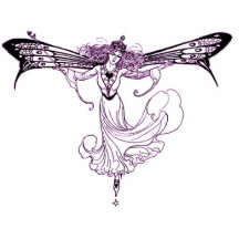 Vintage Fairy Decal Cut Outs