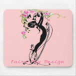 VINTAGE FAIRY FAY DESIGN MOUSE PAD