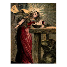 Vintage Fairy Godmother Post Card