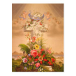 Vintage Faith Hope Charity Easter Cross 1875 Post Cards