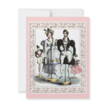 Vintage Fashion Gala Family Reunion Invitations