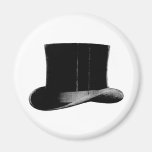 Vintage Fashion Gentleman Top Hat Fridge Magnets