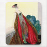 Vintage Fashion Illustration Mousepad