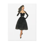 Vintage Fashion Image Postcard