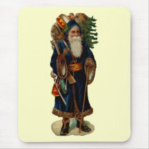 Vintage Father Christmas Mousepad