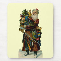 Vintage Father Christmas Mousepad