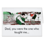 Vintage Father's Day Double Entendre cards